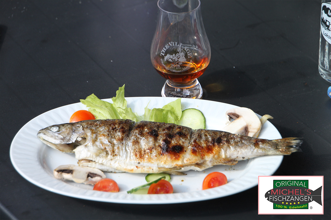 ORIGINAL MICHEL´S FISCHZANGEN zum Grillen - FORELLE GRILLEN, FISCH ...